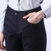 High Waist Straight Leg Trousers